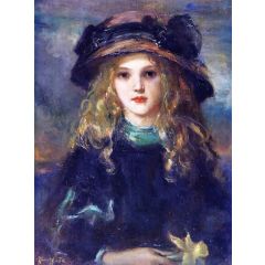 A Daffodil Painting Reproduction