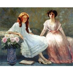 The Vaughan Sisters Painting Reproduction