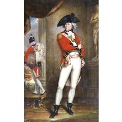 Captain John Clayton Cowell, 1st Battalion, 1st (or the Royal) Regiment of Foot, c.1796 Painting Reproduction