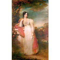 Elizabeth, Lady Buxton, née Cholmeley Painting Reproduction
