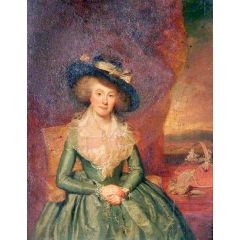 Elizabeth Taylor (née Barnby) Painting Reproduction