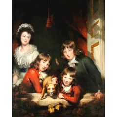 Family Portrait Painting Reproduction