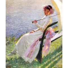 Youth and Sunlight Painting Reproduction
