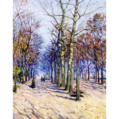 The Avenue Painting Reproduction