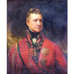 Lieutenant General Sir Thomas Picton, GCB Painting Reproduction