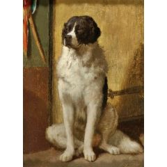Waiting Painting Reproduction