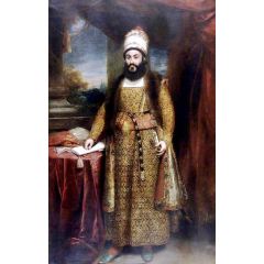 Mirza Abu ’l Hasan Khan, Envoy Extraordinary from the King of Persia to the Court of George III Painting Reproduction