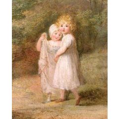 The Children of Paul Sandby Painting Reproduction