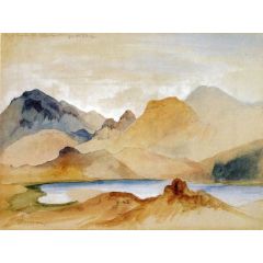 Cinnabar Mountain, Yellowstone River Painting Reproduction