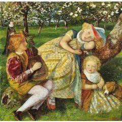 The King’s Orchard, study Painting Reproduction