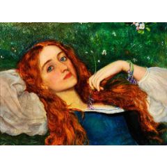 In the Grass, second version Painting Reproduction