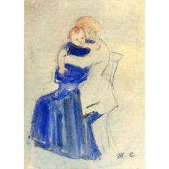 Mother and Child Painting Reproduction