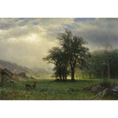 The Open Glen Painting Reproduction
