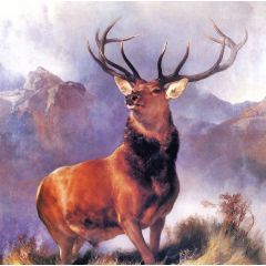 Monarch of the Glenn Painting Reproduction