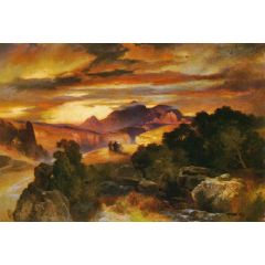 Sunset Painting Reproduction