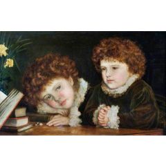 Mabel and Ruth Orrinsmith Painting Reproduction