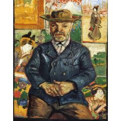 Portrait of Pere Tanguy Painting Reproduction