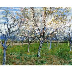 The Pink Orchard Painting Reproduction