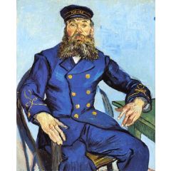 Portrait of Joseph Roulin Painting Reproduction