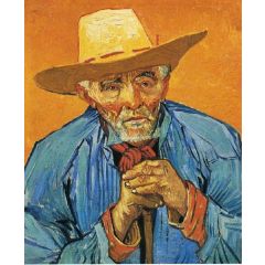 The Peasant, Portrait of Patience Escalier Painting Reproduction