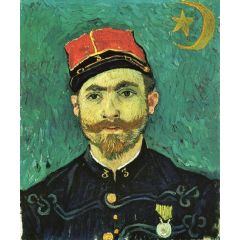 The Lover, Portrait of Paul--Eugene Milliet, also known as Portrait of Lieutanant Milliet Painting Reproduction