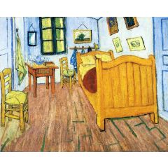 Vincent’s Bedroom in Arles Painting Reproduction