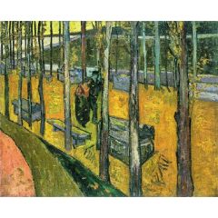 Les Alychamps, Autumn Painting Reproduction