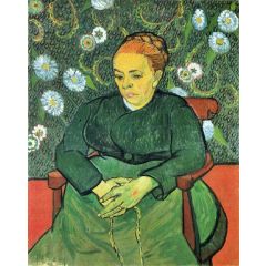 La Berceuse, Portrait of Madame Roulin Painting Reproduction