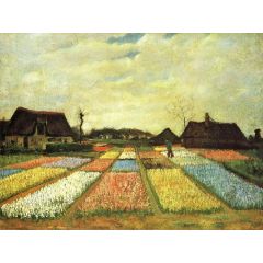 Bulb Fields, also known as Flower Beds in Holland Painting Reproduction