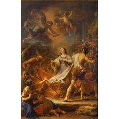 The Martyr of St Lucy Painting Reproduction