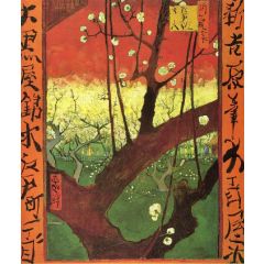 Japonaiserie, after Hiroshige Painting Reproduction