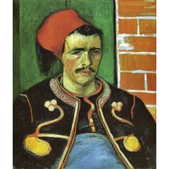 The Zouave Painting Reproduction