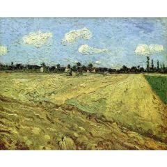 Plowed Field Painting Reproduction