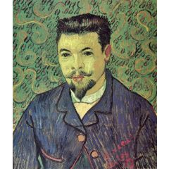 Portrait of Doctor Felix Rey Painting Reproduction