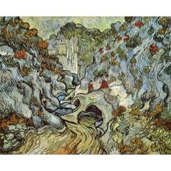 A Path through a Ravine Painting Reproduction
