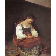 Penitent Magdalen Painting Reproduction
