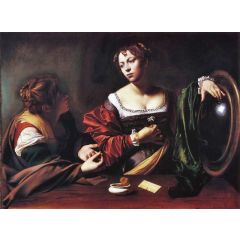 The Conversion of Mary Magdalen, also known as Martha and Mary Magdalen Painting Reproduction