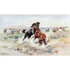 The Challenge, #2 Painting Reproduction