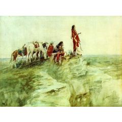 Medicine Rock Painting Reproduction