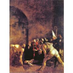 The Burial of St. Lucy Painting Reproduction