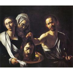 Salome with the Head of St. John the Baptist Painting Reproduction