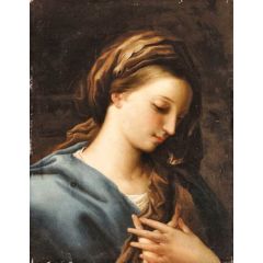 The Madonna Annunciate Painting Reproduction