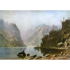 Western Landscape Painting Reproduction