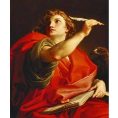 God and the Twelve Apostles - Saint John the Evangelist Painting Reproduction