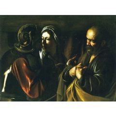 The Denial of St. Peter Painting Reproduction