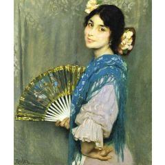 Mercedes Painting Reproduction