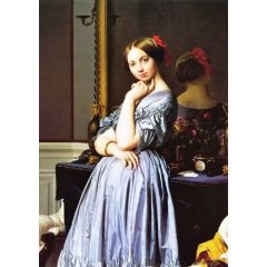 Vicomtesse Louise-Albertine d’Haussonville Painting Reproduction