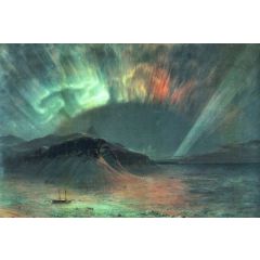 Aurora Borealis Painting Reproduction