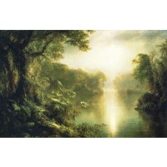 El Rio de Luz, also known as The River of Light Painting Reproduction