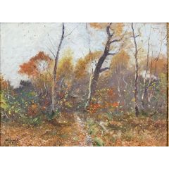 Autumnal Landscape Painting Reproduction